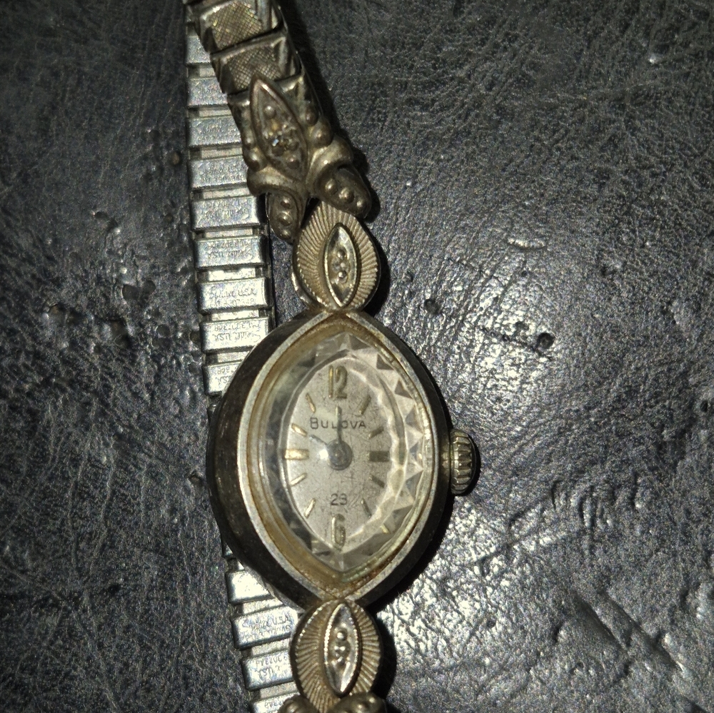 Bulova Silver Women's Watch